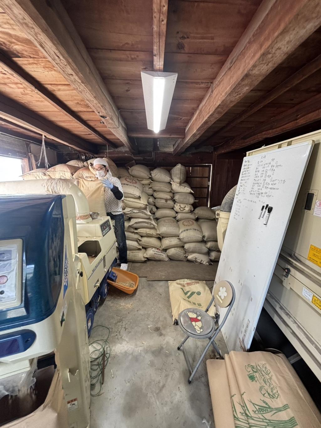 いちご屋さんの米のお手伝い！！