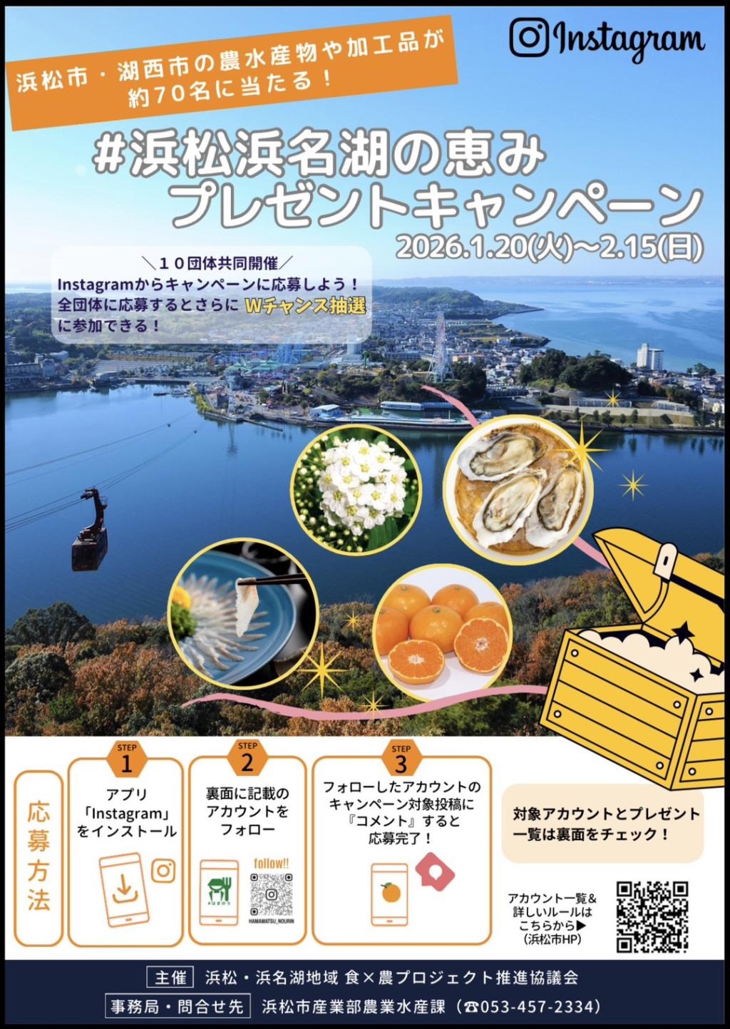 浜松市のキャンペーンの景品でいちびこ農園の完熟いちごが採用されました！！